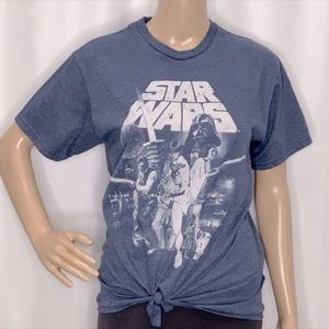 STAR WARS KNOTTED CREW NECK T-SHIRT